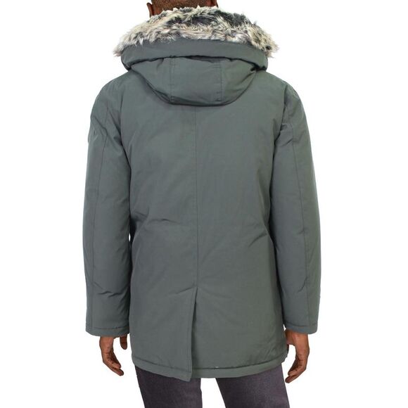 MICHAEL Michael Kors Mens Green Cold Weather Winter Parka Coat